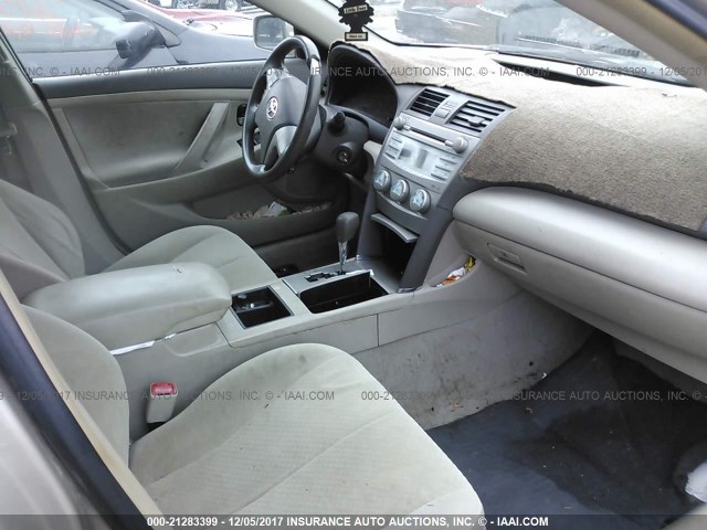 4T1BE46KX7U523616 - 2007 TOYOTA CAMRY NEW GENERAT CE/LE/XLE/SE GOLD photo 5