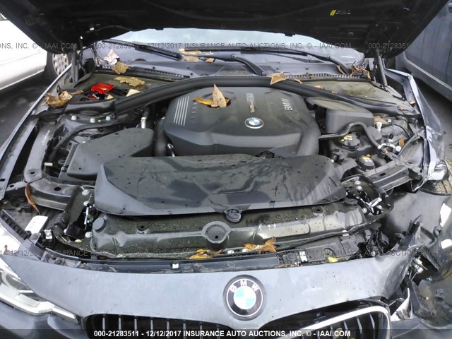 WBA8D9C50HK678439 - 2017 BMW 330 XI GRAY photo 10