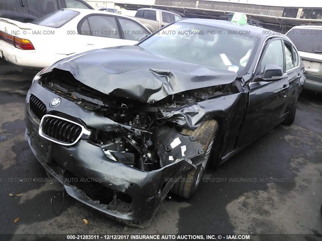 WBA8D9C50HK678439 - 2017 BMW 330 XI GRAY photo 2