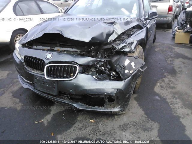 WBA8D9C50HK678439 - 2017 BMW 330 XI GRAY photo 6