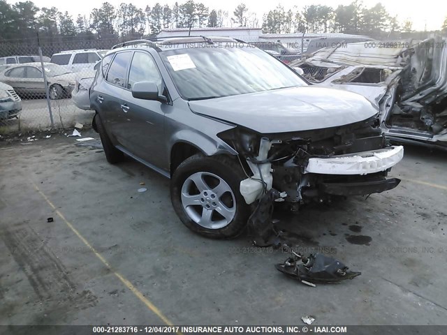 JN8AZ08W45W419903 - 2005 NISSAN MURANO SL/SE/S GRAY photo 1