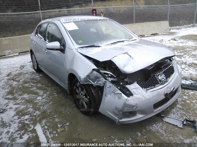 3N1AB6AP4AL709454 - 2010 NISSAN SENTRA 2.0/2.0S/SR/2.0SL SILVER photo 1