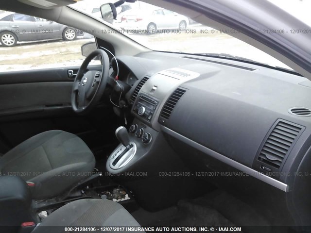 3N1AB6AP4AL709454 - 2010 NISSAN SENTRA 2.0/2.0S/SR/2.0SL SILVER photo 5