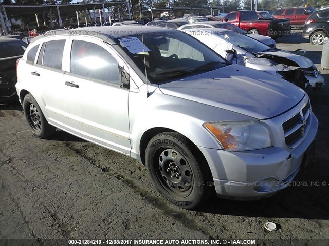 1B3HB48BX7D564057 - 2007 DODGE CALIBER SXT SILVER photo 1