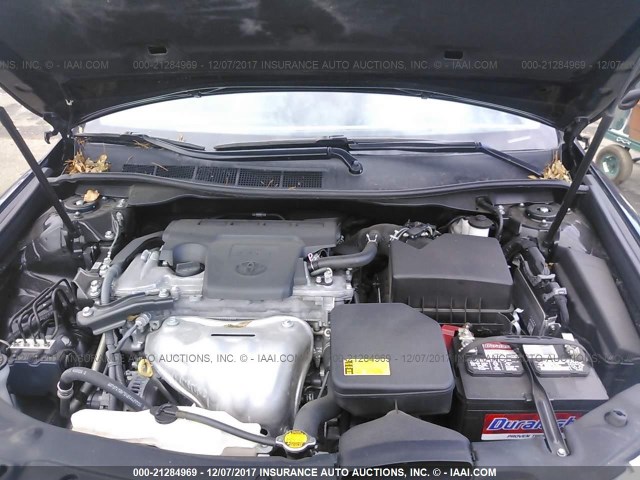 4T1BF1FK1DU215080 - 2013 TOYOTA CAMRY L/SE/LE/XLE 黑色 照片 10