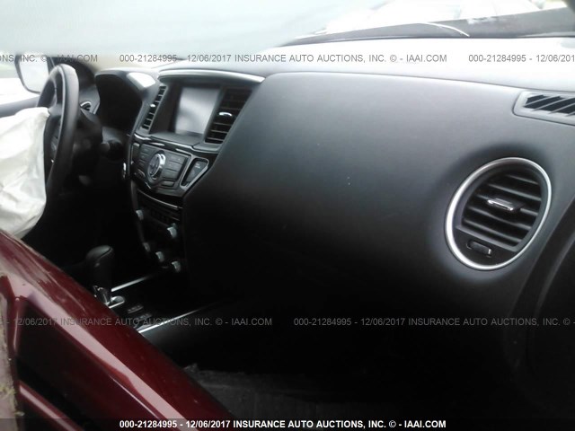 5N1AR2MM7GC666585 - 2016 NISSAN PATHFINDER S/SV/SL/PLATINUM 栗色 照片 5
