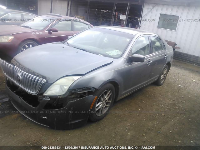 3MEHM0HA4AR607619 - 2010 MERCURY MILAN GRAY photo 2