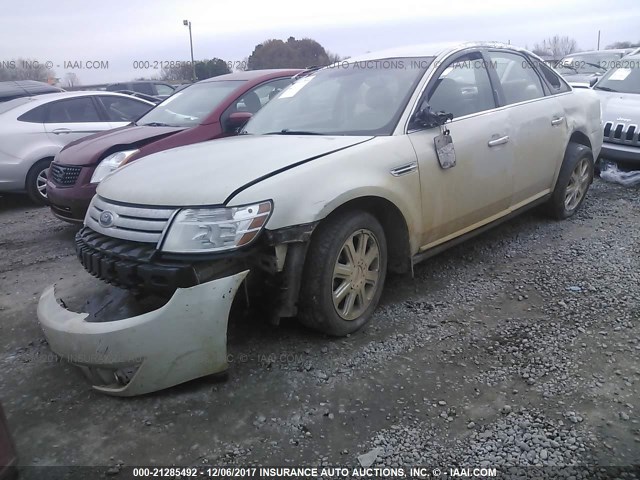 1FAHP25W18G134094 - 2008 FORD TAURUS LIMITED GRAY photo 2