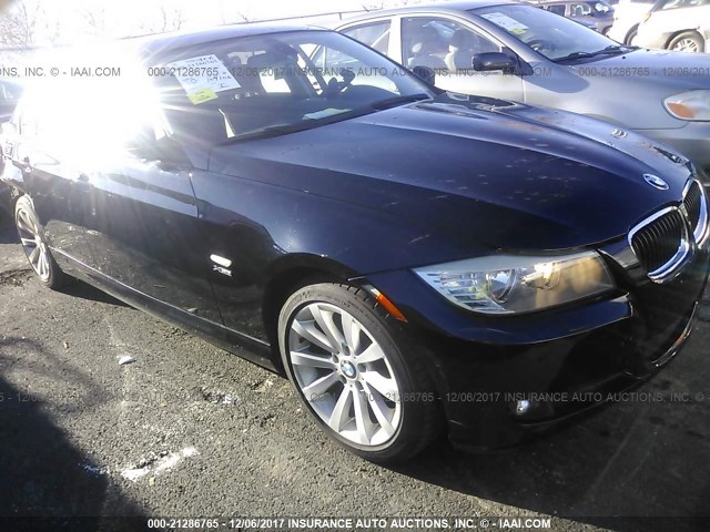 WBAPK5C59BA654034 - 2011 BMW 328 XI SULEV BLACK photo 1