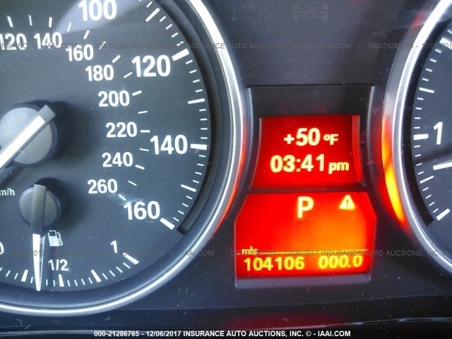 WBAPK5C59BA654034 - 2011 BMW 328 XI SULEV BLACK photo 7