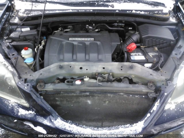 5FNRL38795B126948 - 2005 HONDA ODYSSEY EXL ლურჯი ფოტო 10