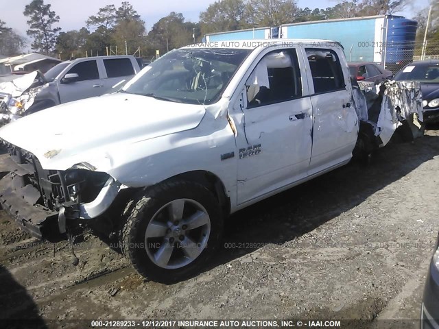 1C6RR6KTXES363111 - 2014 RAM 1500 ST WHITE photo 2