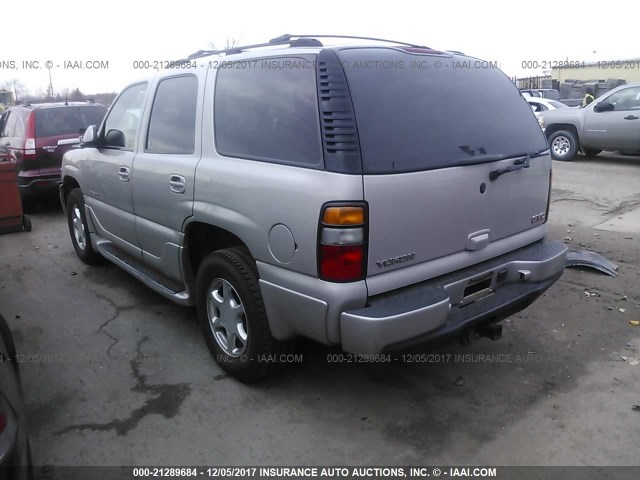 1GKEK63UX4J269841 - 2004 GMC YUKON DENALI Champagne photo 3