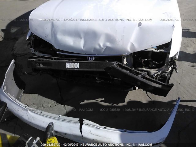 1HGCD5631VA094120 - 1997 HONDA ACCORD LX/EX WHITE photo 6