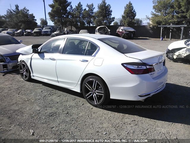 1HGCR2F53HA078832 - 2017 HONDA ACCORD SPORT 白色 照片 3