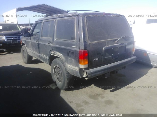 1J4FJ68S0WL270489 - 1998 JEEP CHEROKEE SPORT/CLASSIC შავი ფოტო 3