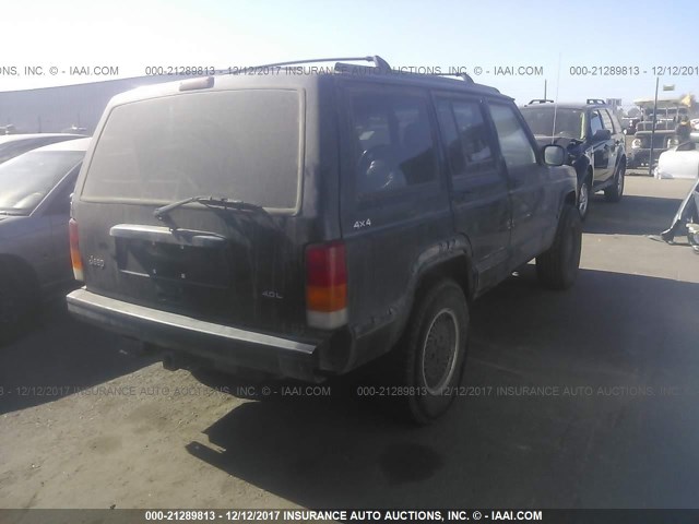 1J4FJ68S0WL270489 - 1998 JEEP CHEROKEE SPORT/CLASSIC BLACK photo 4