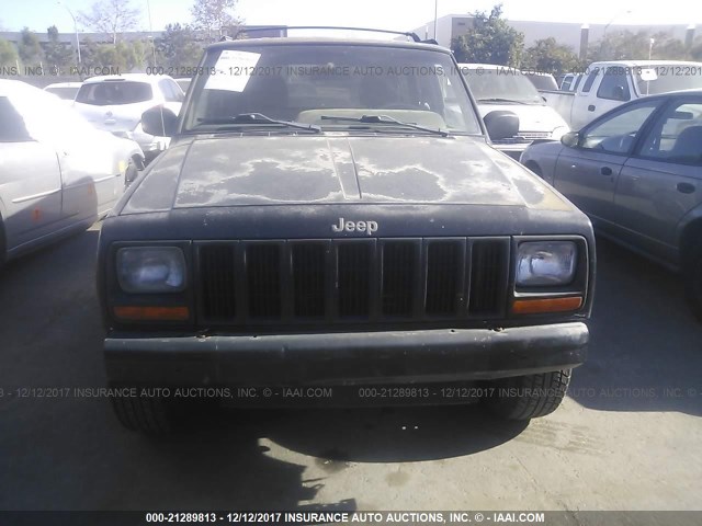 1J4FJ68S0WL270489 - 1998 JEEP CHEROKEE SPORT/CLASSIC შავი ფოტო 6