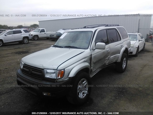 JT3HN87R0X9027250 - 1999 TOYOTA 4RUNNER LIMITED SILVER photo 2