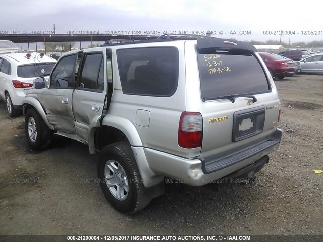 JT3HN87R0X9027250 - 1999 TOYOTA 4RUNNER LIMITED SILVER photo 3