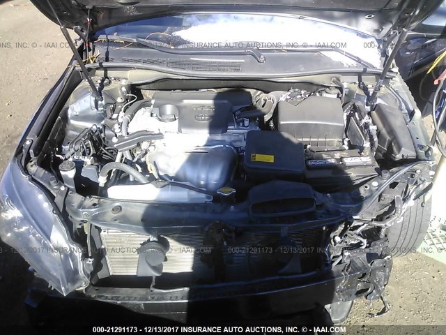 4T1BF1FKXFU492068 - 2015 TOYOTA CAMRY LE/XLE/SE/XSE Bleu foncé photo 10