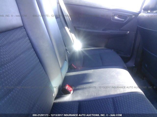 4T1BF1FKXFU492068 - 2015 TOYOTA CAMRY LE/XLE/SE/XSE Bleu foncé photo 8