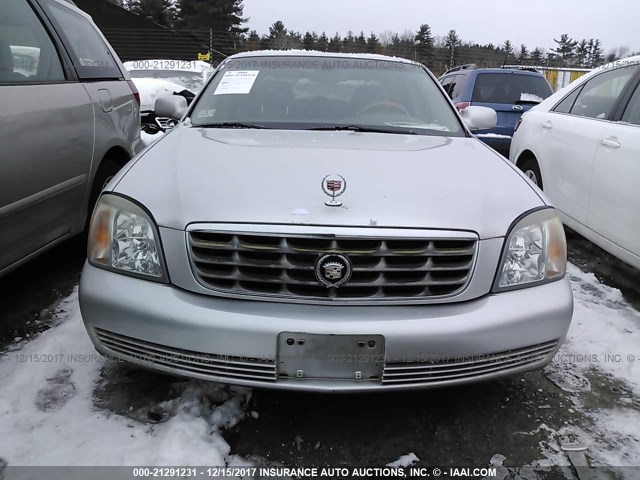 1G6KE57Y8YU292118 - 2000 CADILLAC DEVILLE DHS SILVER photo 6