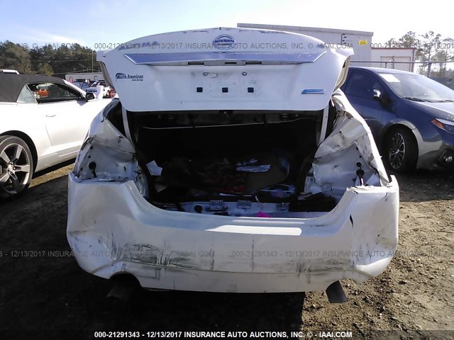 1N4AL3AP9DC278317 - 2013 NISSAN ALTIMA 2.5/S/SV/SL WHITE photo 6