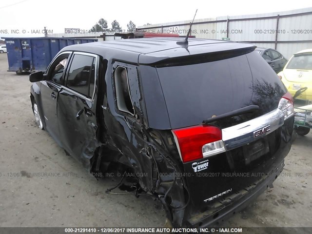 2CTALMEC7B6314992 - 2011 GMC TERRAIN SLE BLACK photo 3