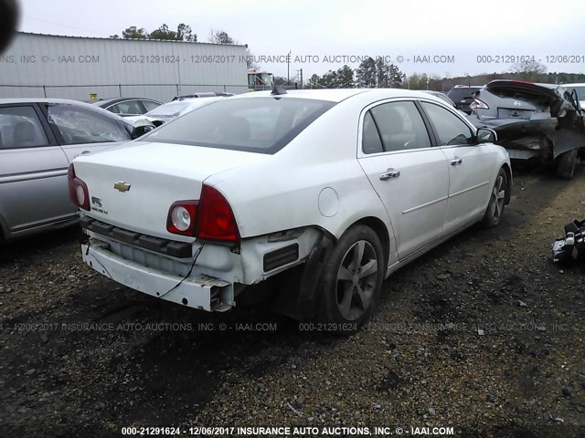 1G1ZC5EU2CF149009 - 2012 CHEVROLET MALIBU 1LT 白色 照片 4