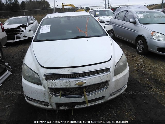 1G1ZC5EU2CF149009 - 2012 CHEVROLET MALIBU 1LT 白色 照片 6