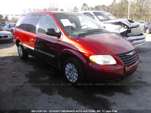 1A4GP45R26B692178 - 2006 CHRYSLER TOWN & COUNTRY  RED photo 1