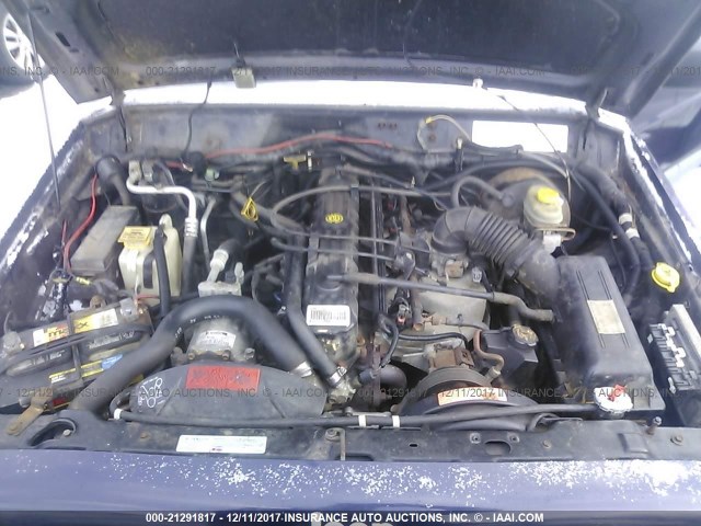 1J4FF68S2XL630817 - 1999 JEEP CHEROKEE SPORT/CLASSIC Ciemnoniebieski zdjęcie 10