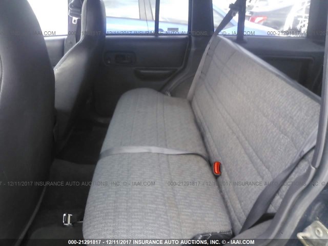 1J4FF68S2XL630817 - 1999 JEEP CHEROKEE SPORT/CLASSIC Ciemnoniebieski zdjęcie 8