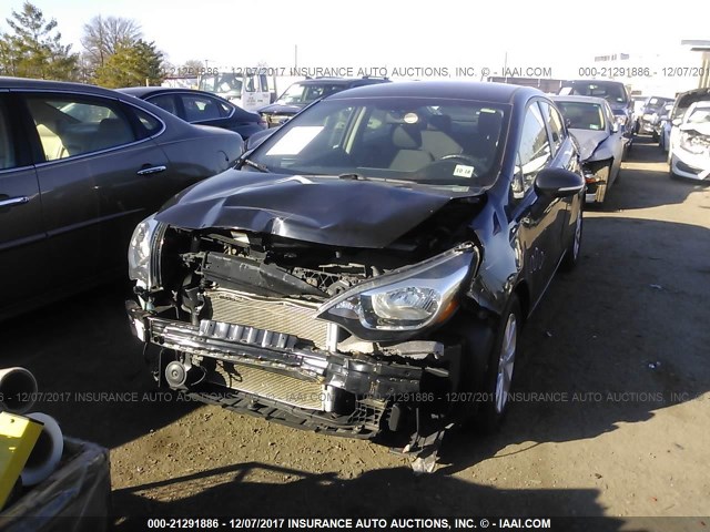 KNADN4A31D6300293 - 2013 KIA RIO EX/SX BLACK photo 6