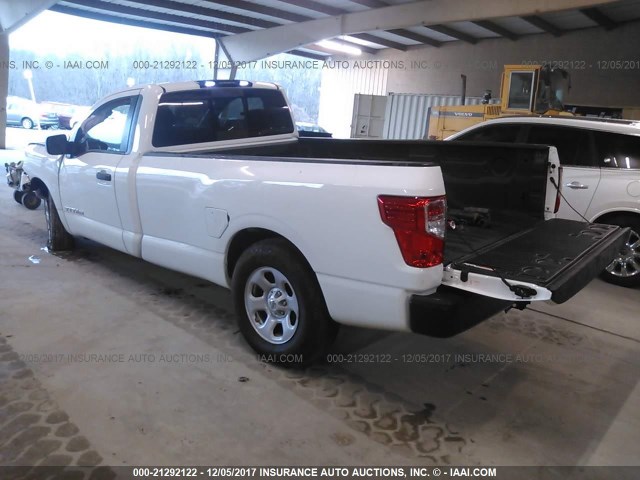 1N6AA1R72HN540579 - 2017 NISSAN TITAN S/SV WHITE photo 3