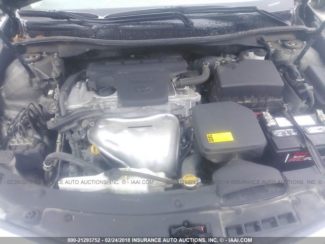 4T4BF1FKXCR180026 - 2012 TOYOTA CAMRY SE/LE/XLE GREEN photo 10