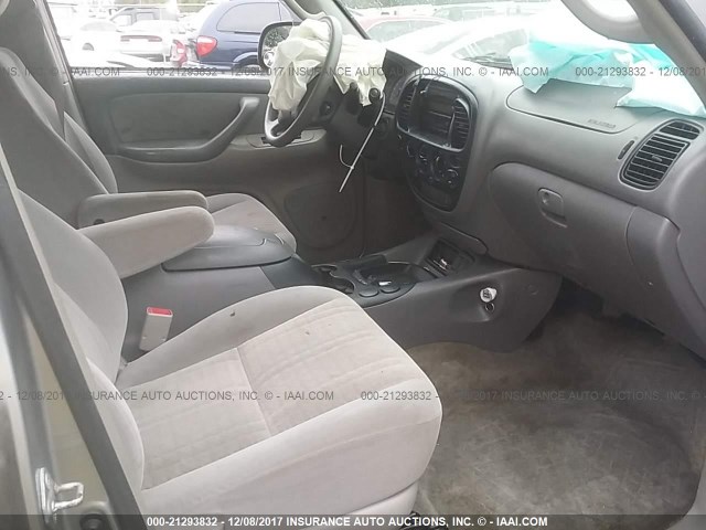 5TBET34145S466500 - 2005 TOYOTA TUNDRA DOUBLE CAB SR5 SILVER photo 5