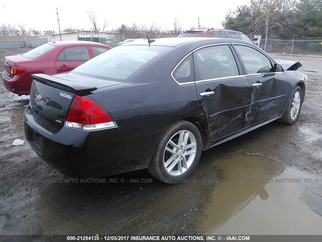 2G1WC5E39G1136829 - 2016 CHEVROLET IMPALA LIMITED LTZ BLACK photo 4