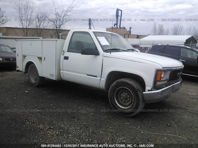 1GTGC24R5YF461634 - 2000 GMC SIERRA C2500 WHITE photo 1