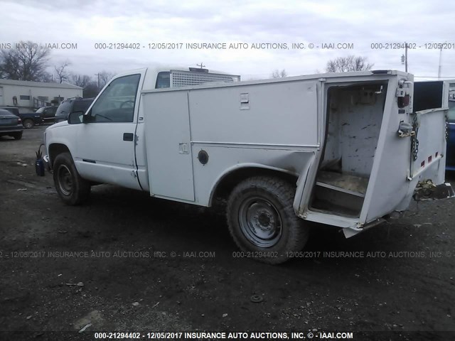 1GTGC24R5YF461634 - 2000 GMC SIERRA C2500 WHITE photo 3