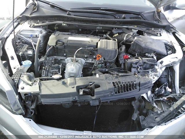 1HGCR2F59FA021905 - 2015 HONDA ACCORD SPORT SILVER photo 10