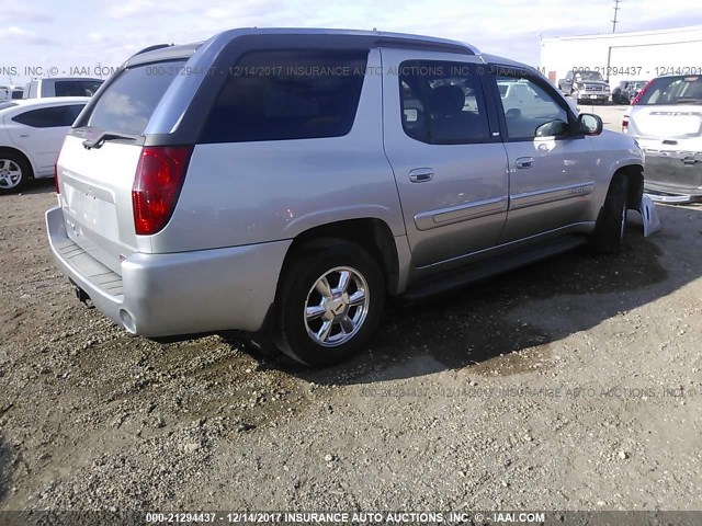 1GKET12S846174276 - 2004 GMC ENVOY XUV SILVER photo 4