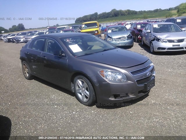 1G1ZB5E1XBF125287 - 2011 CHEVROLET MALIBU LS 灰色 照片 1