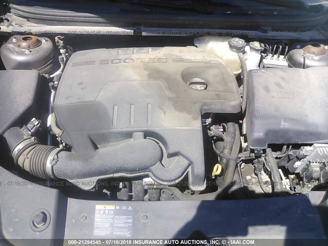 1G1ZB5E1XBF125287 - 2011 CHEVROLET MALIBU LS 灰色 照片 10