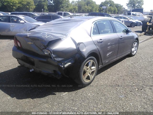 1G1ZB5E1XBF125287 - 2011 CHEVROLET MALIBU LS 灰色 照片 4
