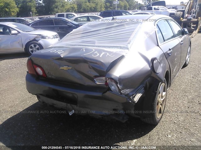 1G1ZB5E1XBF125287 - 2011 CHEVROLET MALIBU LS 灰色 照片 6