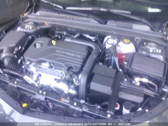 1G1ZB5ST7HF282855 - 2017 CHEVROLET MALIBU LS ნაცრისფერი ფოტო 10