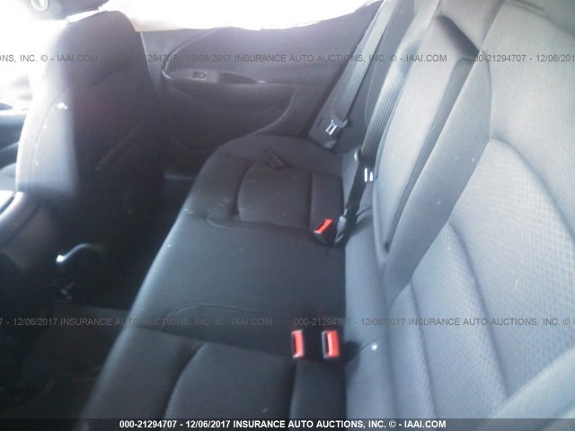 1G1ZB5ST7HF282855 - 2017 CHEVROLET MALIBU LS ნაცრისფერი ფოტო 8