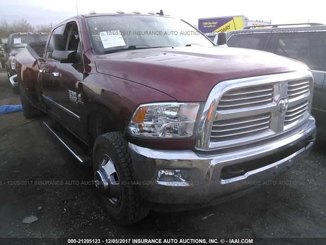 3C63RRHLXFG702764 - 2015 RAM 3500 SLT MAROON photo 1